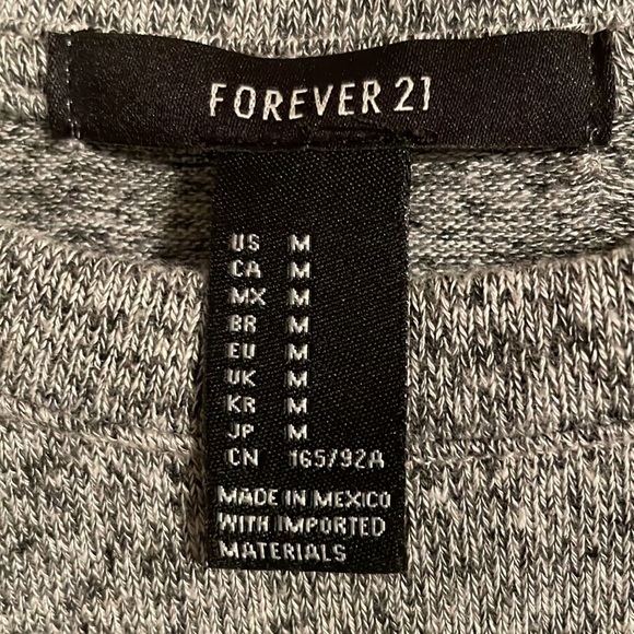 Forever 21 Gray Dress - Picture 2 of 3